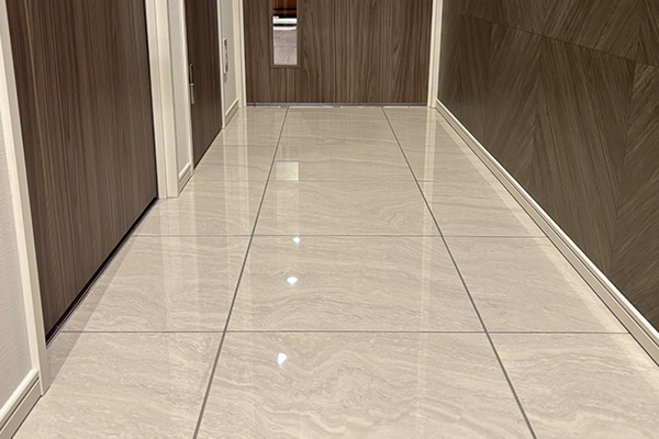 廊下タイル張り | シンビエンス世田谷尾山台 | 新築分譲マンション